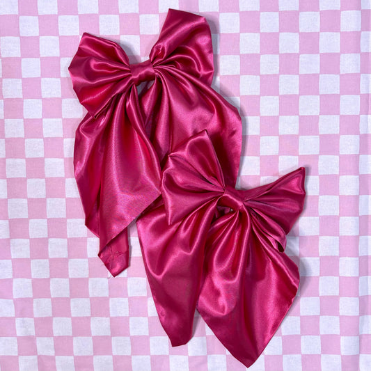 Satin Hair Bow